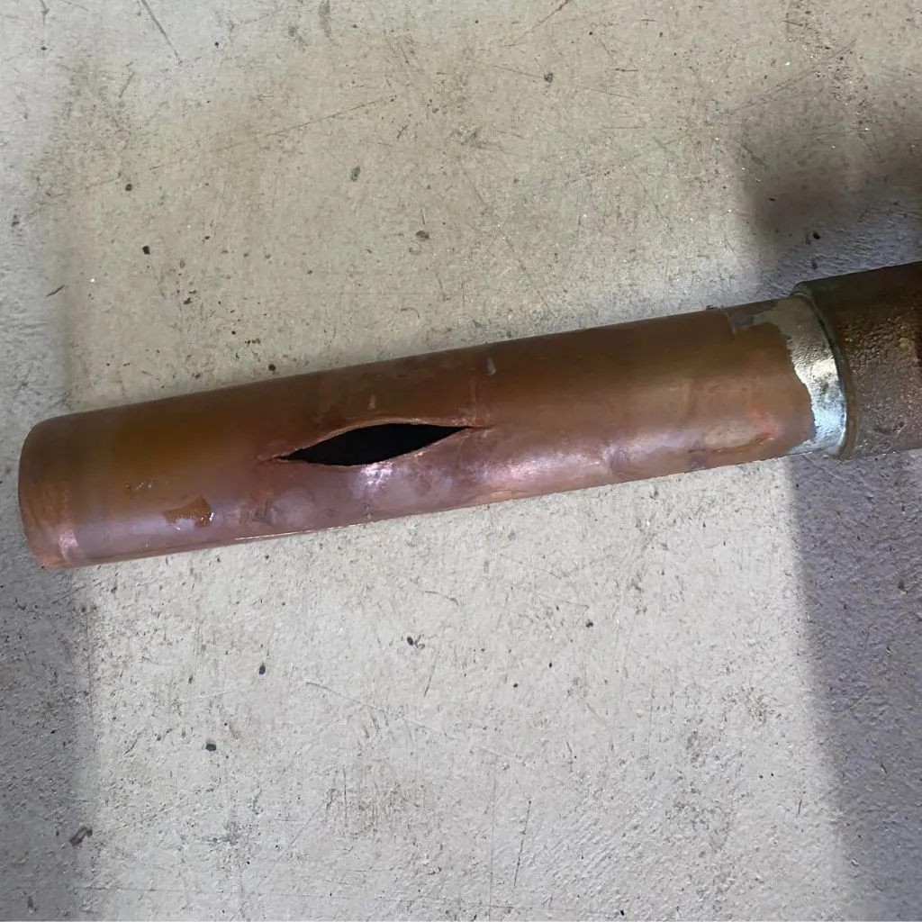 burst pipe repair-Fields landing, CA